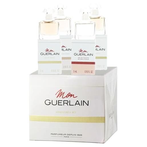 Guerlain mon Guerlain miniature set regalo 4 x 5 ml edt (questo set regalo contiene: 4 x 5 ml mon Guerlain edt)