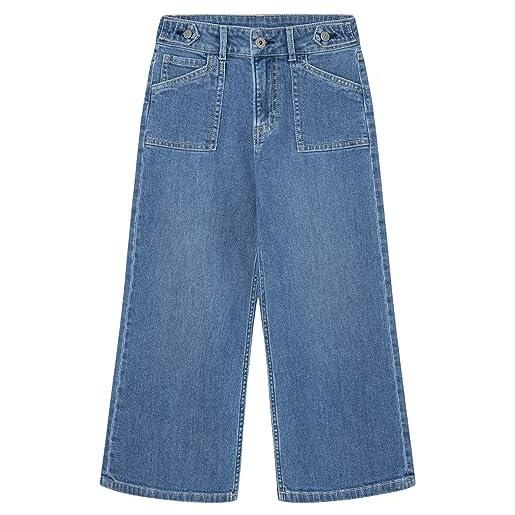 Pepe Jeans febee jr, jeans bambine e ragazze, blu (denim), 10 anni