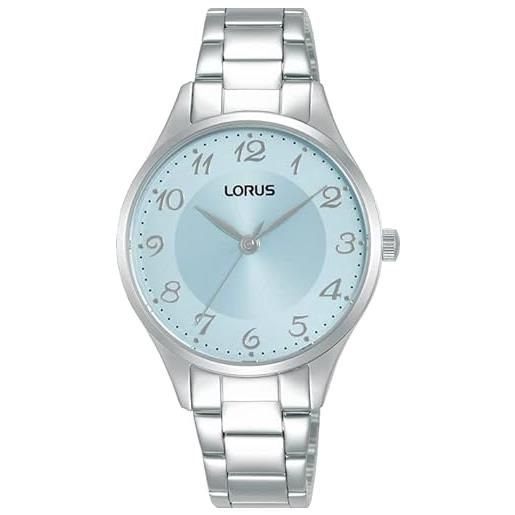 Lorus orologio analogueico quarzo donna con cinturino in metallo rg265vx9
