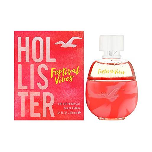 Hollister festival vibes , eau de parfum donna, 30 ml