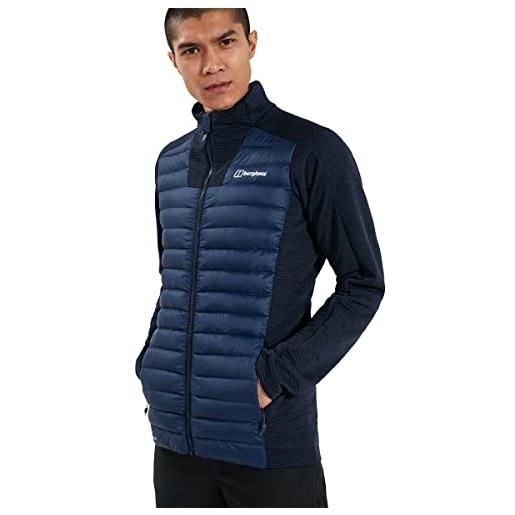 Berghaus hottar hybrid giacca sintetica isolata, uomo, blu (crepuscolo), s