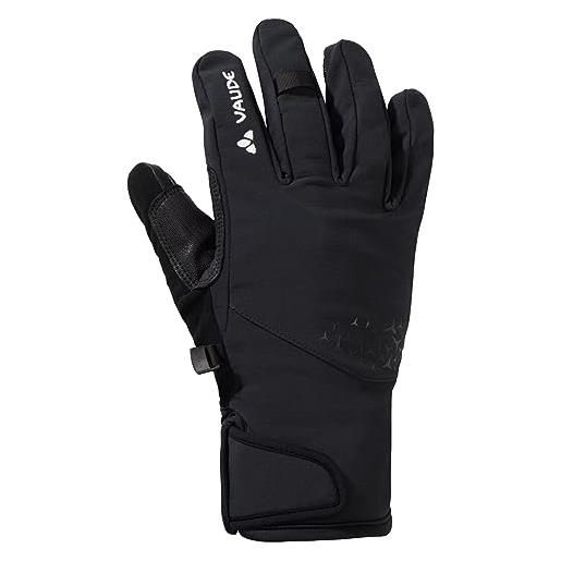 Vaude lagalp softshell gloves ii, guanti uomo, nero, 10