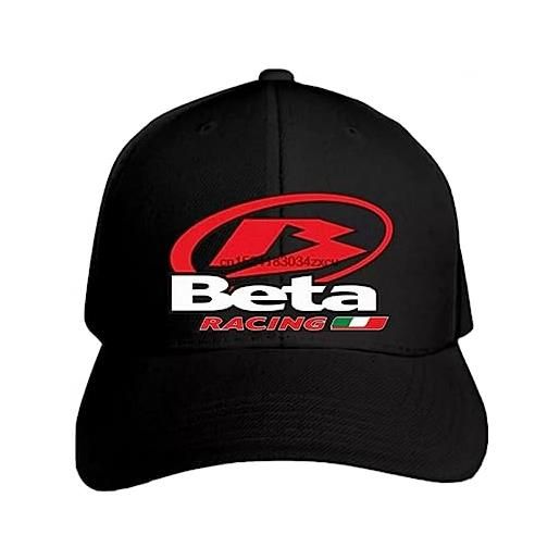 TERCAN cappellino da baseball nuovo beta racing logo italia uomo cappello snapback bianco peaked natale compleanno regalo