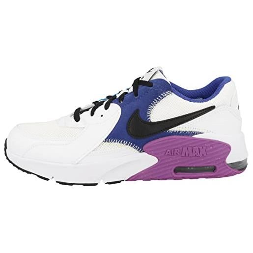 Nike air max excee, scarpe da ginnastica, multicolore (summit white racer blue iron grey), 33.5 eu
