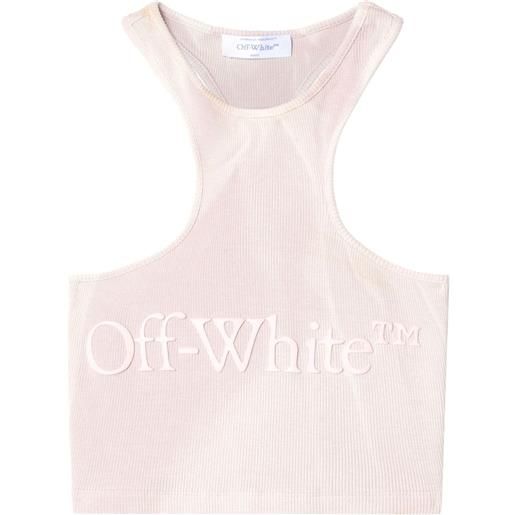 Off-White top a coste - rosa
