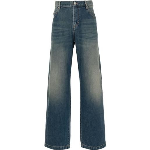MARANT jeans jorje con vita media - blu