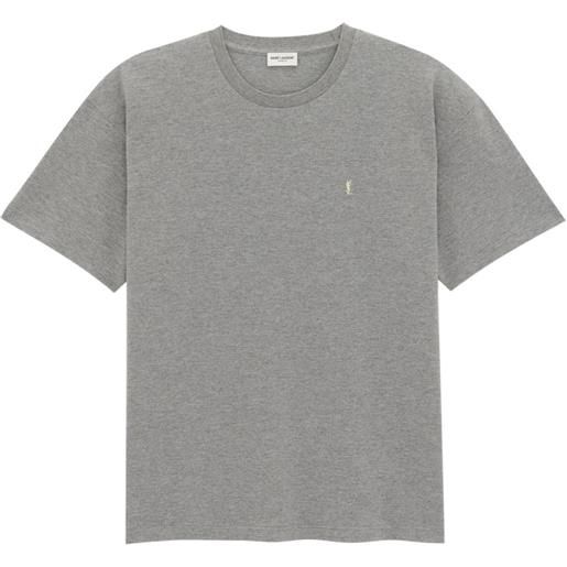 Saint Laurent t-shirt cassandre - grigio