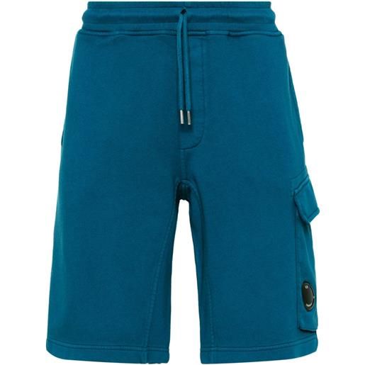 C.P. Company shorts con applicazione - blu