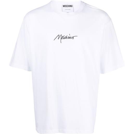 Moschino t-shirt con stampa - bianco