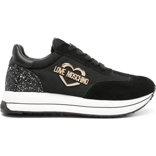 Love Moschino sneakers con logo - nero