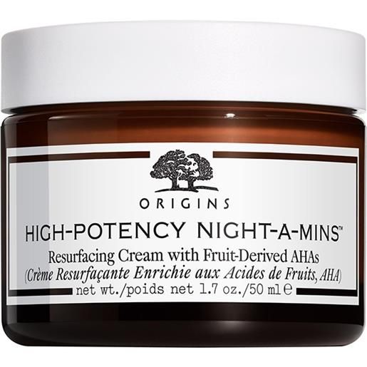 ORIGINS high potency night a mins resurfacing cream rigenerante 50 ml