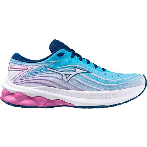 Mizuno wave skyrise 5 running shoes blu eu 36 1/2 donna
