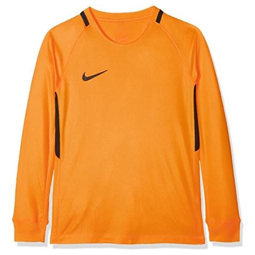 Nike park iii goalie, maglietta manica lunga unisex bambini, verde (green strike/black/black/black), xs