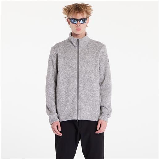 Poutnik by Tilak monk zip sweater grey melange