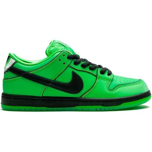 Nike sneakers x powerpuff girls sb dunk buttercup - verde