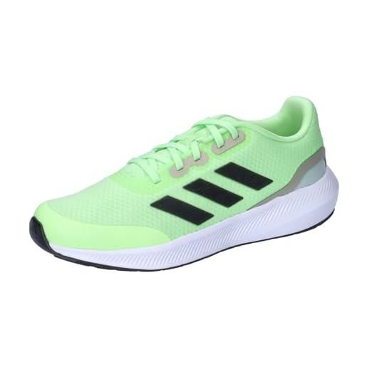 adidas runfalcon 3.0, scarpe da ginnastica, grigio one aurora met core bianco, 28 eu