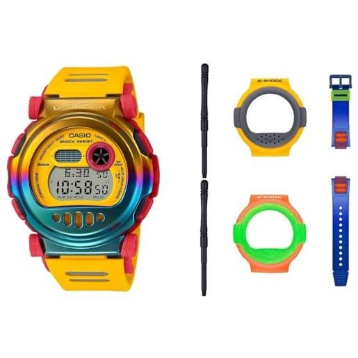 Casio orologio digitale al quarzo da uomo con cinturino in plastica g-b001mve-9er