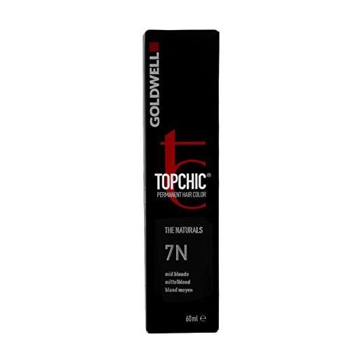 Goldwell topchic hair color coloration (tube) 7n mid blonde by Goldwell