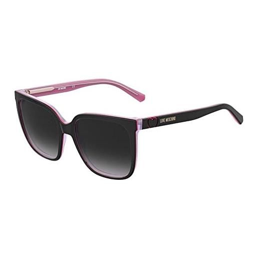 Love Moschino moschino love mol044/s sunglasses, 807/9o black, 56 women's