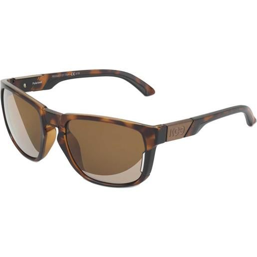 Koo california sunglasses oro polarized lenses/cat3