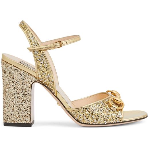 Gucci sandali con decorazione - oro