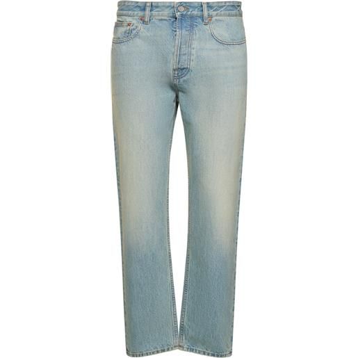 VALENTINO jeans regular fit in denim di cotone