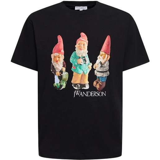 JW ANDERSON t-shirt in jersey di cotone