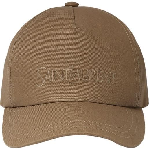 SAINT LAURENT cappello baseball saint laurent in cotone