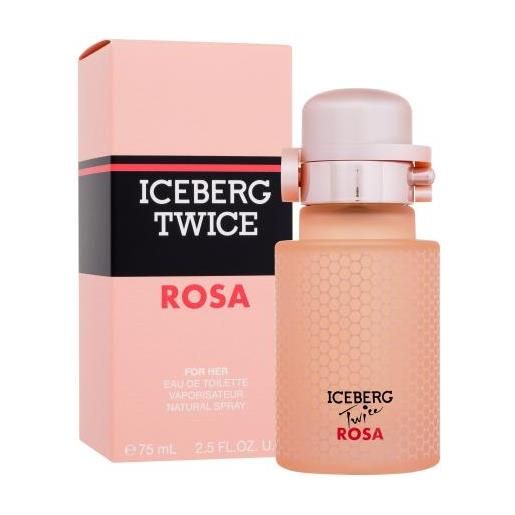 Iceberg twice rosa 75 ml eau de toilette per donna