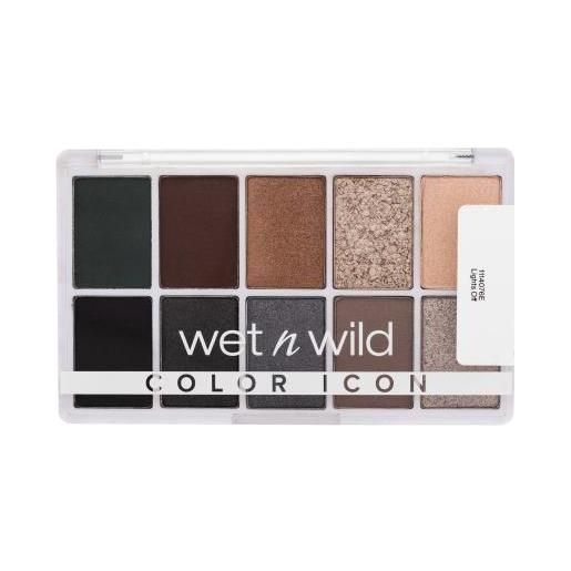 Wet n Wild color icon 10 pan palette palette di ombretti 12 g tonalità lights off