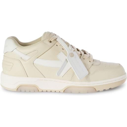 Off-White sneakers out of office in pelle - toni neutri