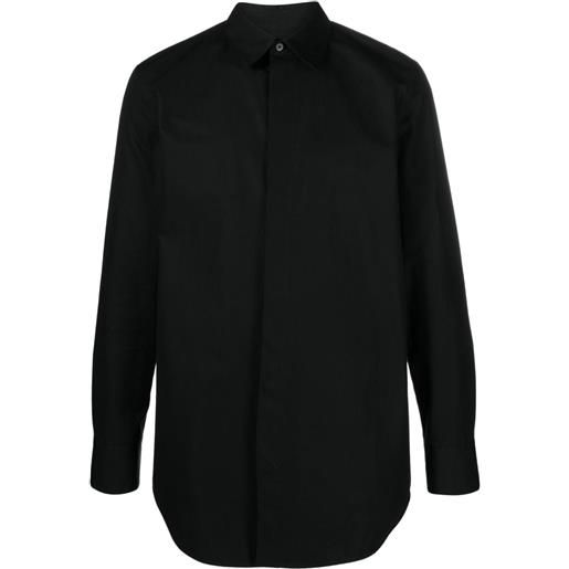 Jil Sander camicia heavy - nero