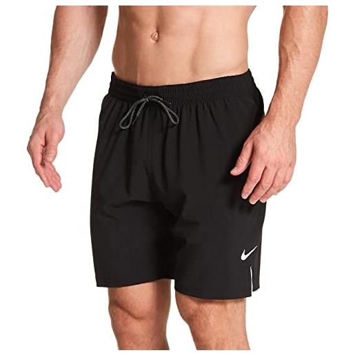 Nike 7 essential vital volley - costume da bagno da uomo - nero - large