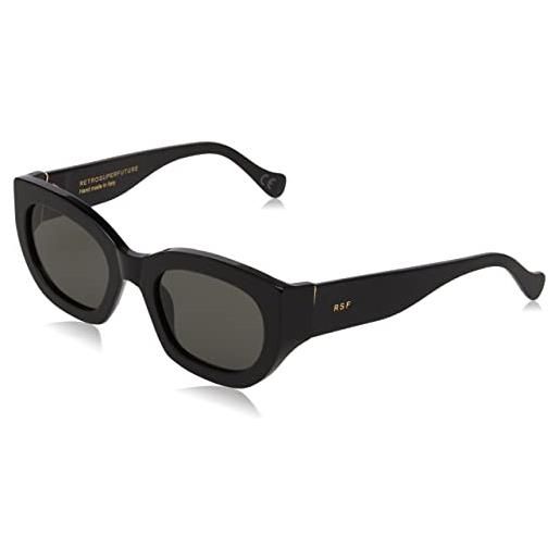 RETROSUPERFUTURE occhiali, alva black, 53 unisex-adulto