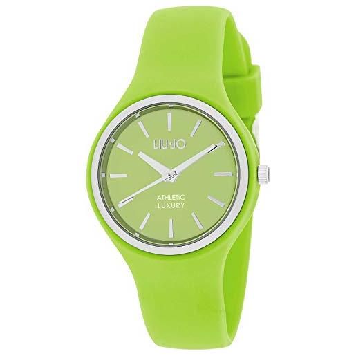 Liu Jo orologio Liu Jo sprint tlj1331 al quarzo (batteria) acciaio quandrante verde cinturino silicone