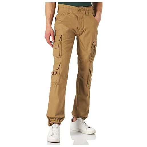 Brandit Brandit pure slim fit trouser, pantaloni uomo, multicolore (darkcamo), xl