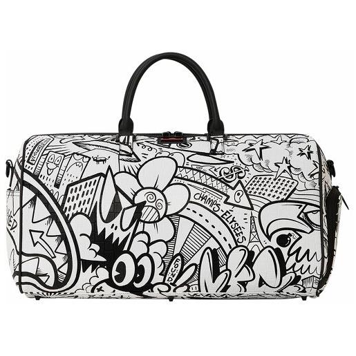 Sprayground doodle borsa da viaggio weekender 52 cm multicolore