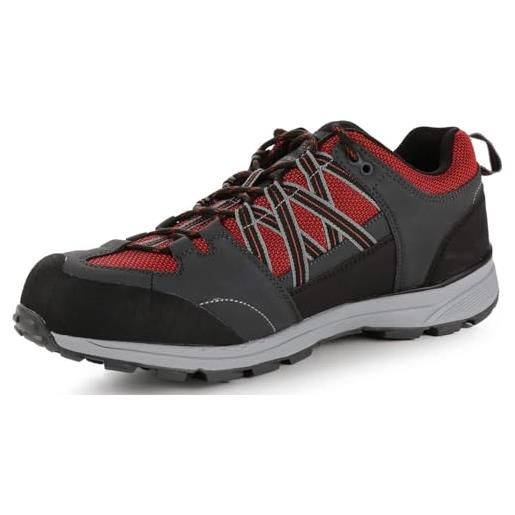 Regatta samaris low ii, scarpe da escursionismo uomo, radica rossa di siviglia, 45 eu