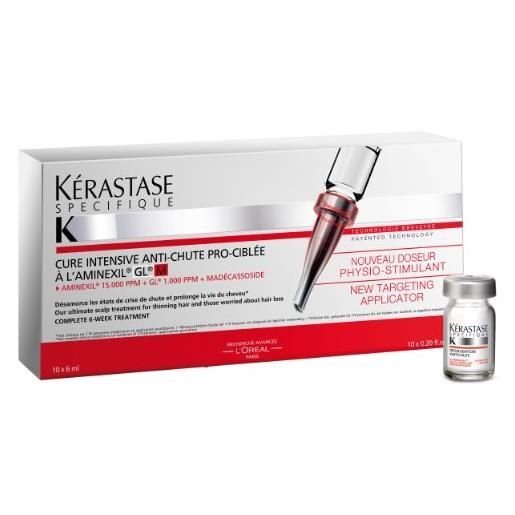 KERASTASE kérastase specifique intervention mit aminexil gl, lozione anticaduta 10 x 6 ml