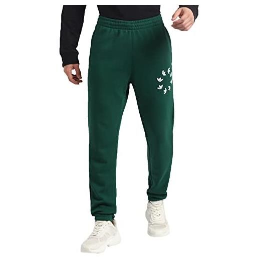 adidas pantaloni sportivi bld tracksuit, verde, s uomo