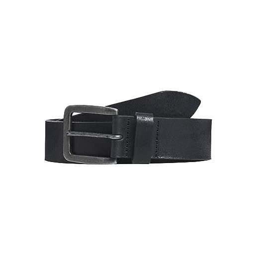 JACK & JONES jacvictor leather belt noos cintura, marrone (mocha bisque mocha bisque), 6 (taglia produttore: 90) uomo