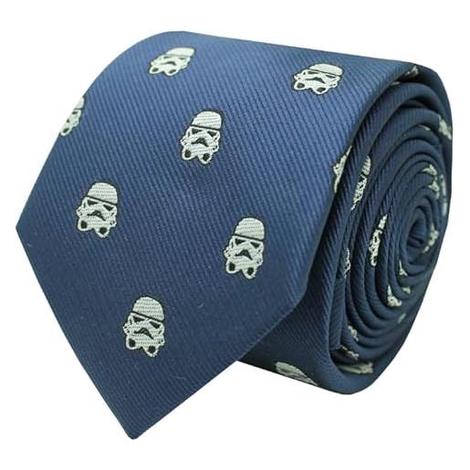 MasGemelos - cravatta stormtrooper star wars blu, blu, estandar