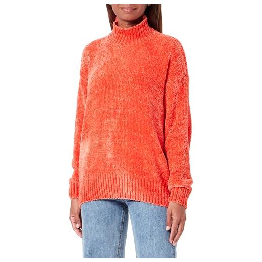 NALLY maglione lavorato a maglia, colore: arancione, xl/xxl donna