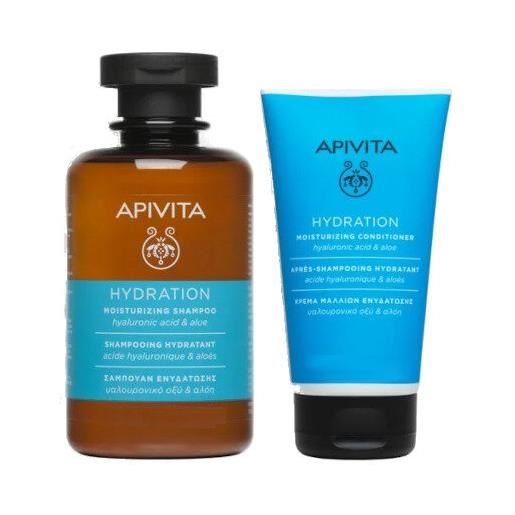 Apivita shampoo idratante + balsamo leave-in
