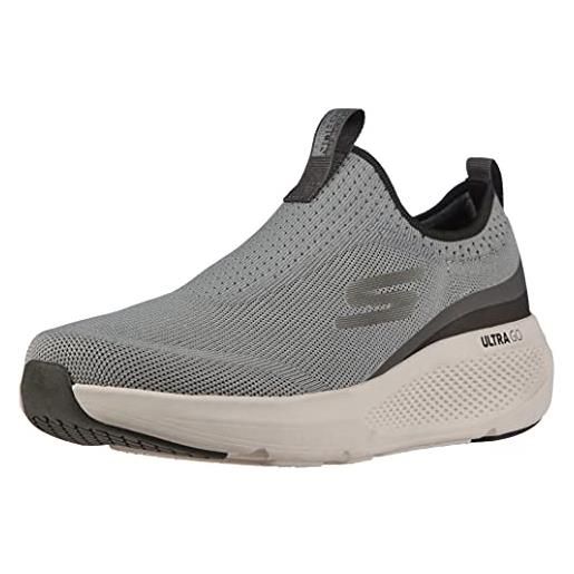 Skechers gorun elevate-scarpe da ginnastica da corsa con imbottitura, uomo, nero e bianco, 42 eu