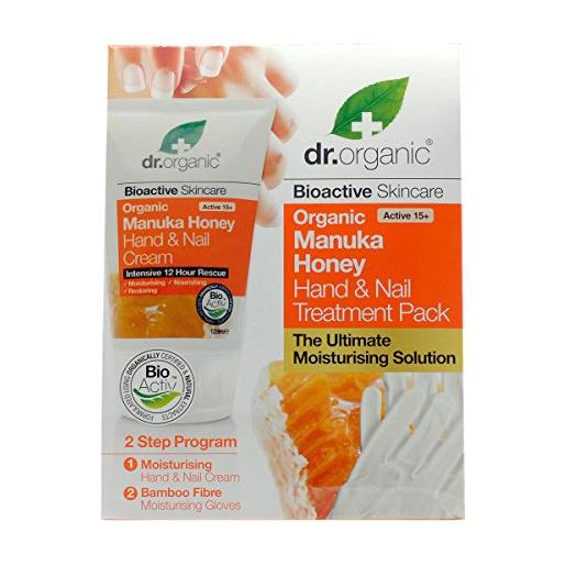 DR ORGANIC organic manuka honey hand & nail treatment pack