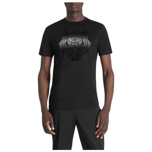 Antony Morato maglietta nera tigre, nero , l