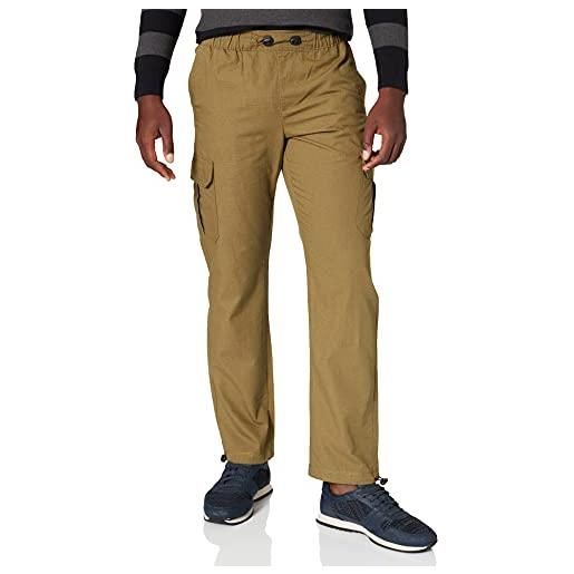 Urban Classics ripstop cargo pants pantaloni, nero (black 00007), 58 (taglia unica: xxx-large) uomo