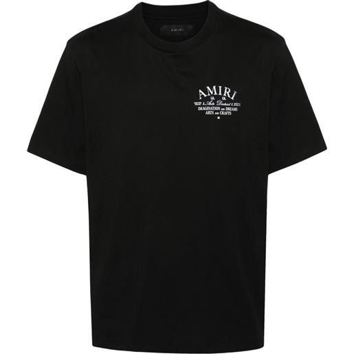 AMIRI t-shirt con stampa - nero