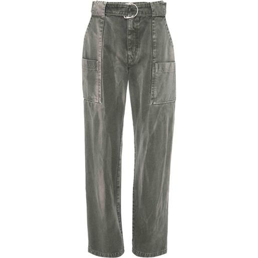 JW Anderson jeans a gamba ampia - grigio